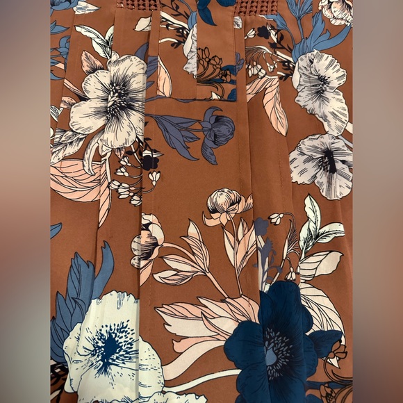 Daniel rainn floral top 3X - Picture 4 of 8